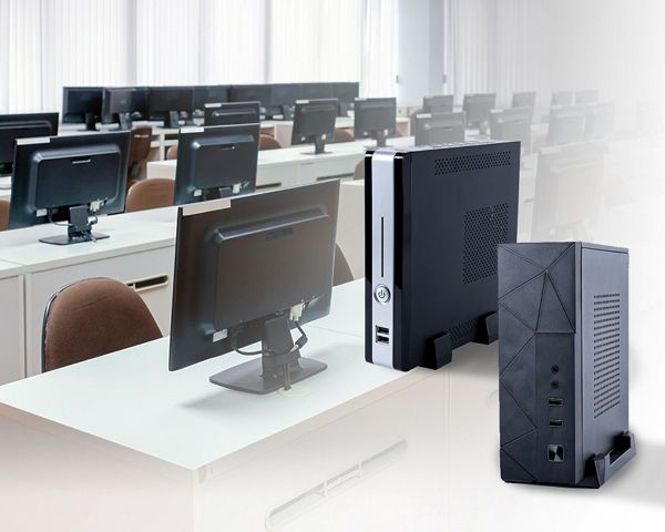 Powerful Fanless Thin Client Provide VDI Solution for School.