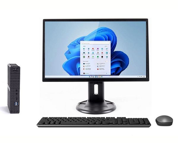 Compact Sturdy Aluminum Thin Client System with Dual 4K Display_USB3.0.